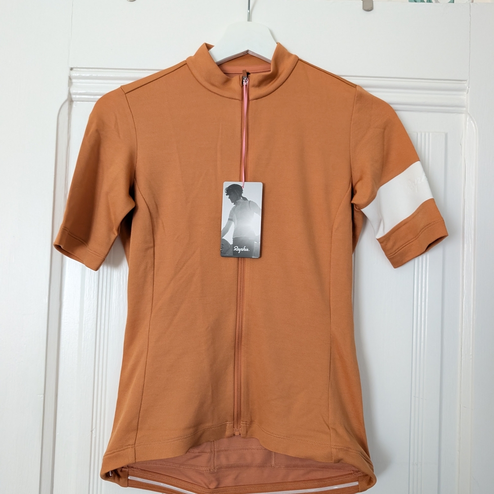 Rapha Orange Cycling Jersey